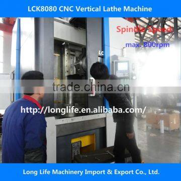 LCK60 Series High Speed Cnc Vertical Lathe Machine photo-2