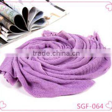 2015 lastest hot selling colorful fashion ladies scarf with free sample