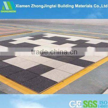 Slip-proof eco-friendly flooring materials water permeable artificial stone molds