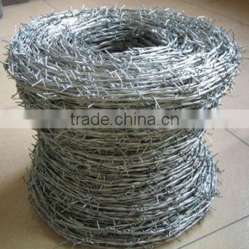 High quality galvanized barbed iron wire