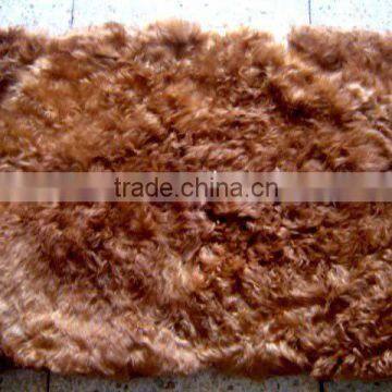 Baby Alpaca Pillow Case / Baby Alpaca Rug 23x15" Peru