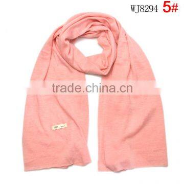 Fashion Trend All-match Autumn Winter Warm Soft Acrylic Baby Kids Boys Girls Solid Plain Scarf photo-3