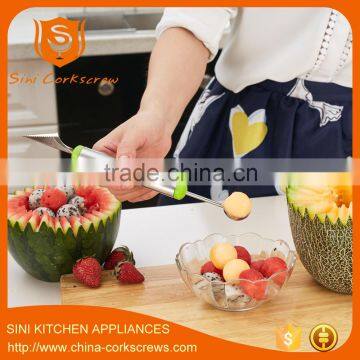 stainless steel 304 fruit melon baller fruit carving knife