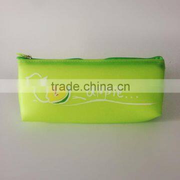 Osini Profeesinal Custom Silicone Fluorescence Candy Color Pencil Case With Fruit Logo Printed for Kids photo-6