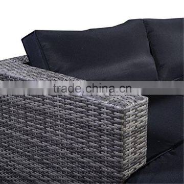 Garden Classic New Model Living Room Sofa Furniture Sets New Design Wicker Outdoor Rattan Sofa photo-4