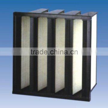 sub-high efficiency V-bank hepa air filter for purifying air