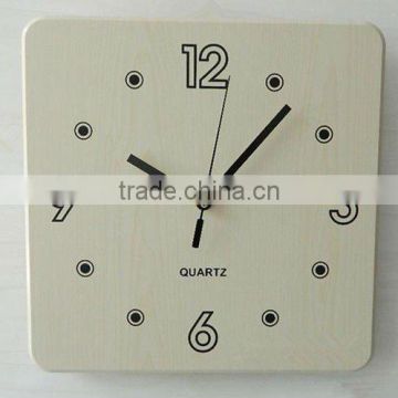 wooden wall clock