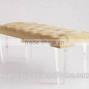 samlpe acrylic long living room sofa furnitures