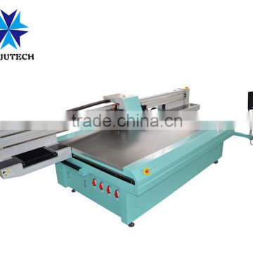 large format UV flatbed printer, 2.70m*1.25m UV flatbed printer with Konica or Ricoh Gen5 head, CMYK LC LM White Varnish color