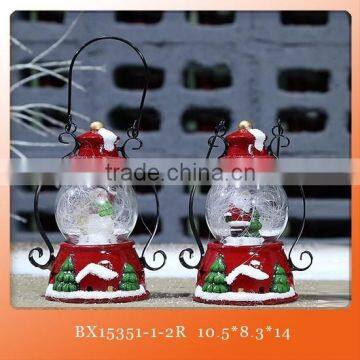 ceramic led lantern christmas decoration