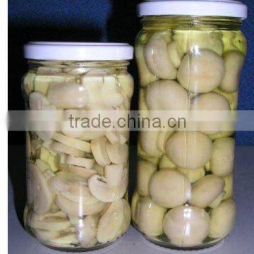 canned mushroom in jar