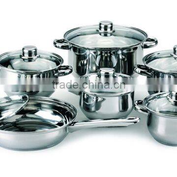 AC-604 Cheap Cookware 12pcs.set