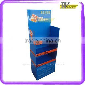 free magazine leaflet for hot sale product in supermarket corrugated paper stand display shelf