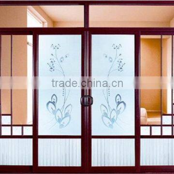 Frosted Glass Aluminum Sliding Door