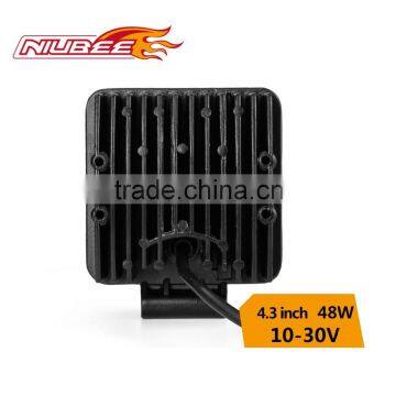 High Lumen Waterproof IP67 48W Offroad Led Work Light for Truck,trailer,jeep,suv,atv,boat photo-3