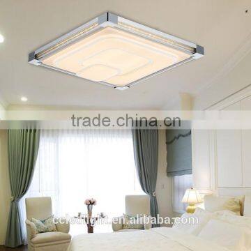 Modern led flush mount ceiling light golden color for residential