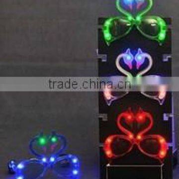 LED Flashing Swan Glasses for Parties and Holidays