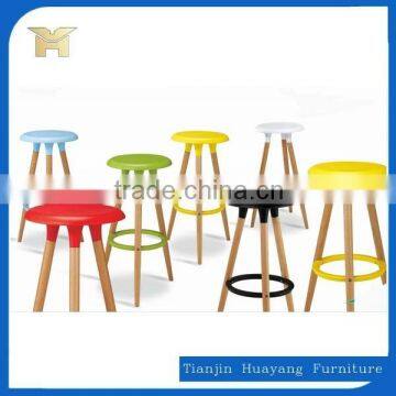 Tall Plastic bar stool with cheap plastic stool price,HYX-506