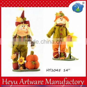 Harvest Garden Status,Decorative Harvest Scarecrows