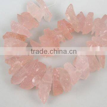 Natural Rough Nugget Madagascar Rose Quartz photo-3