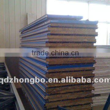 roof/wall rock wool sandwich panels