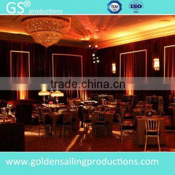 Wholesale backdrop pipe and drape for wedding, stage, trade show