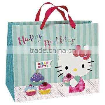 Cute Gift Bag Special Design Ivory Board Creative Cartoon Paper Bag Supplier's Choice photo-2