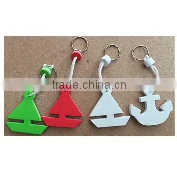 Creative Ship Style Eva Keychains for Swiming or for Sales Promotion
