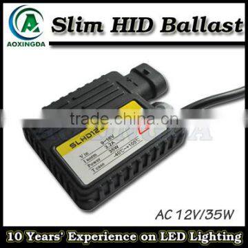 aoxingda best super slim HID ballast 9~16V 35W