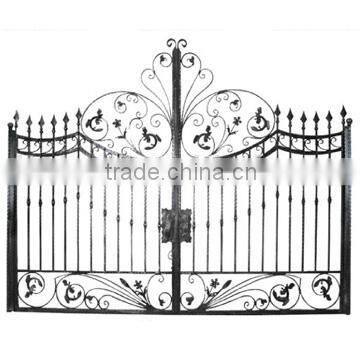 artistic iron gate