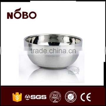 high grade platinum surface stainless steel soup bowl