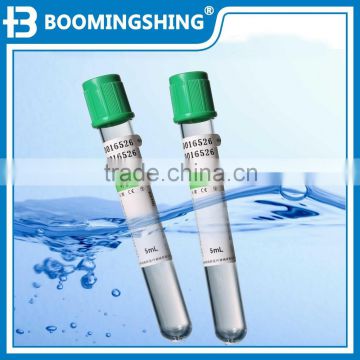 Lithium Heparin blood collection tube 4ml ( green cap )