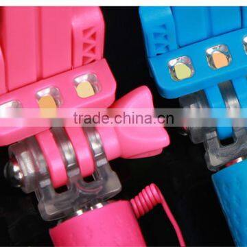 New 2016 Product Idea Mobile Phone Selfie Stick With Led Light Tripod photo-6