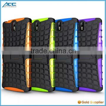 2 in 1 PC+TPU kickstand slim cover Case for One Plus Two