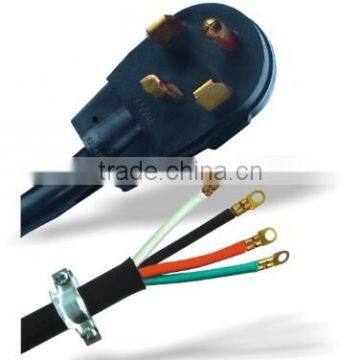 Dryer Cord NEMA 14-30P Plug With SRDT Cable UL CUL Approval.