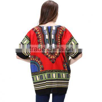 2016 Guangzhou Supplier New Arrivals Summer Long Sleeve Red Chiffon Top photo-3