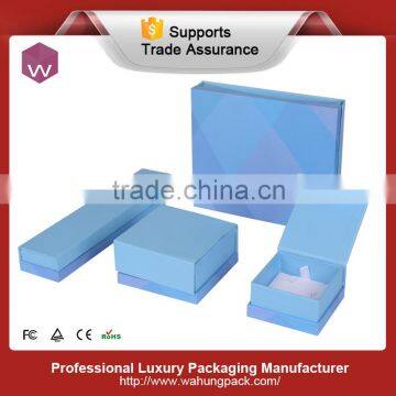 paper packaging box for jewel set sky blue jewel set box paper