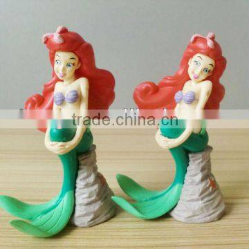 PVC Mermaid Figures Toy.Mermaid Decoration