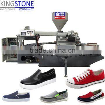 Canvas shoe making machine