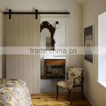 Farmhouse style sliding MDF door for bathroom