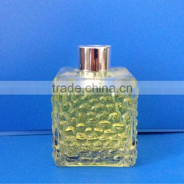 best selling products fancy square cube decorative reed diffuser bottle