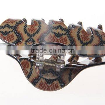 Ladies Fancy Leopard Vintage Hair Claw Clips Hair Clips