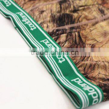 Custom Digital Print Boxer Shorts With Logo in Waistband Mens Underwear Quality Choice photo-4