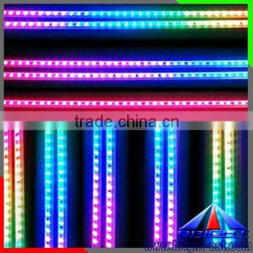Digital LED Tube Type 360degree 3D Effect in Night Club ,Bar Dmx Meteor Shower Led Light photo-3