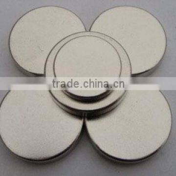 N52, N42, N45, N35 neodymium magnets 27mm, 28mm, 29mm, 30mm, 32mm disc shape, competitive prices