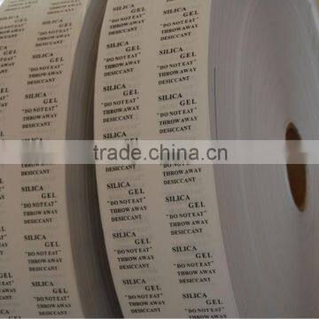 Made of excellent desiccant packing paper silica gel desiccant agent