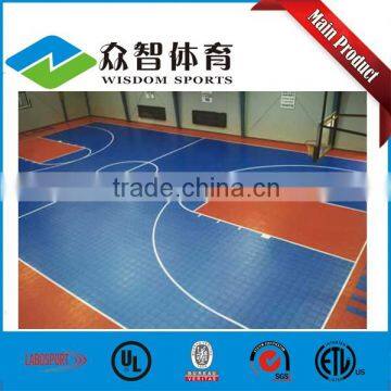 Low price guaranteed quality basketball interlocking sports flooring