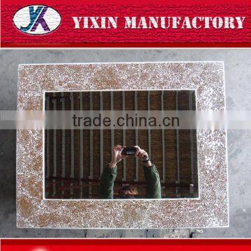 Decorative Classic Designed Crackle Glass Mosaic Mirror photo-2