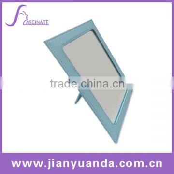 Faux Leather Foldable Square Makeup Mirror photo-4