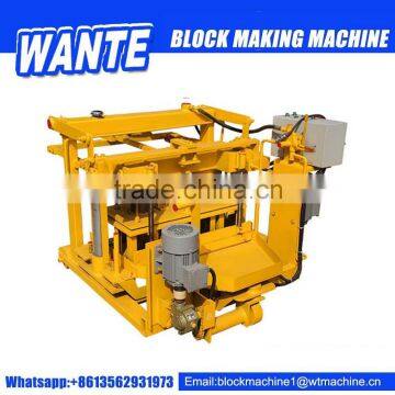 QT40-3 Small manual cement blocks making machine in Srilanka